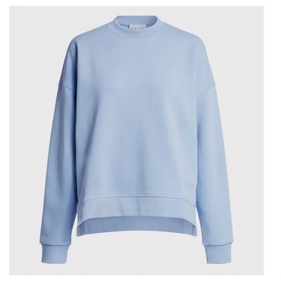 Ganni Isoli Sweatshirt Blue (120) - Picture 2 of 9